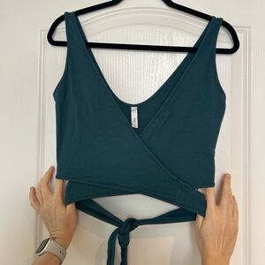 Wilfred Free Turquoise Tie Tank